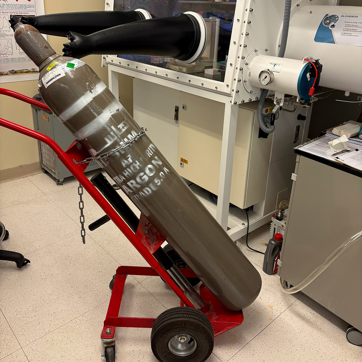 Баллон с аргоном на замену