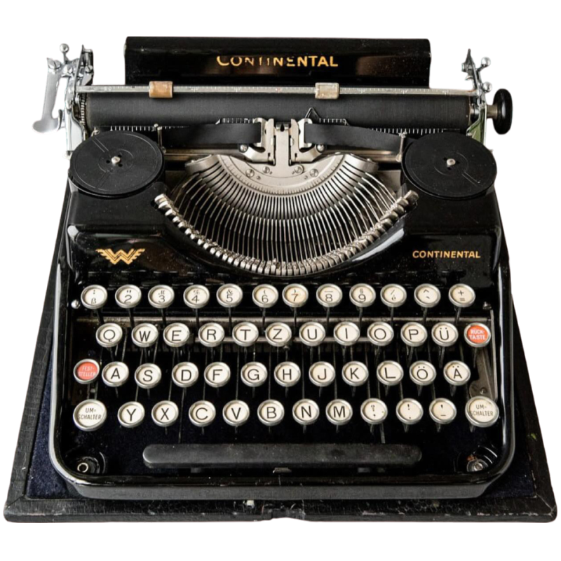 Винтажная печатная машинка