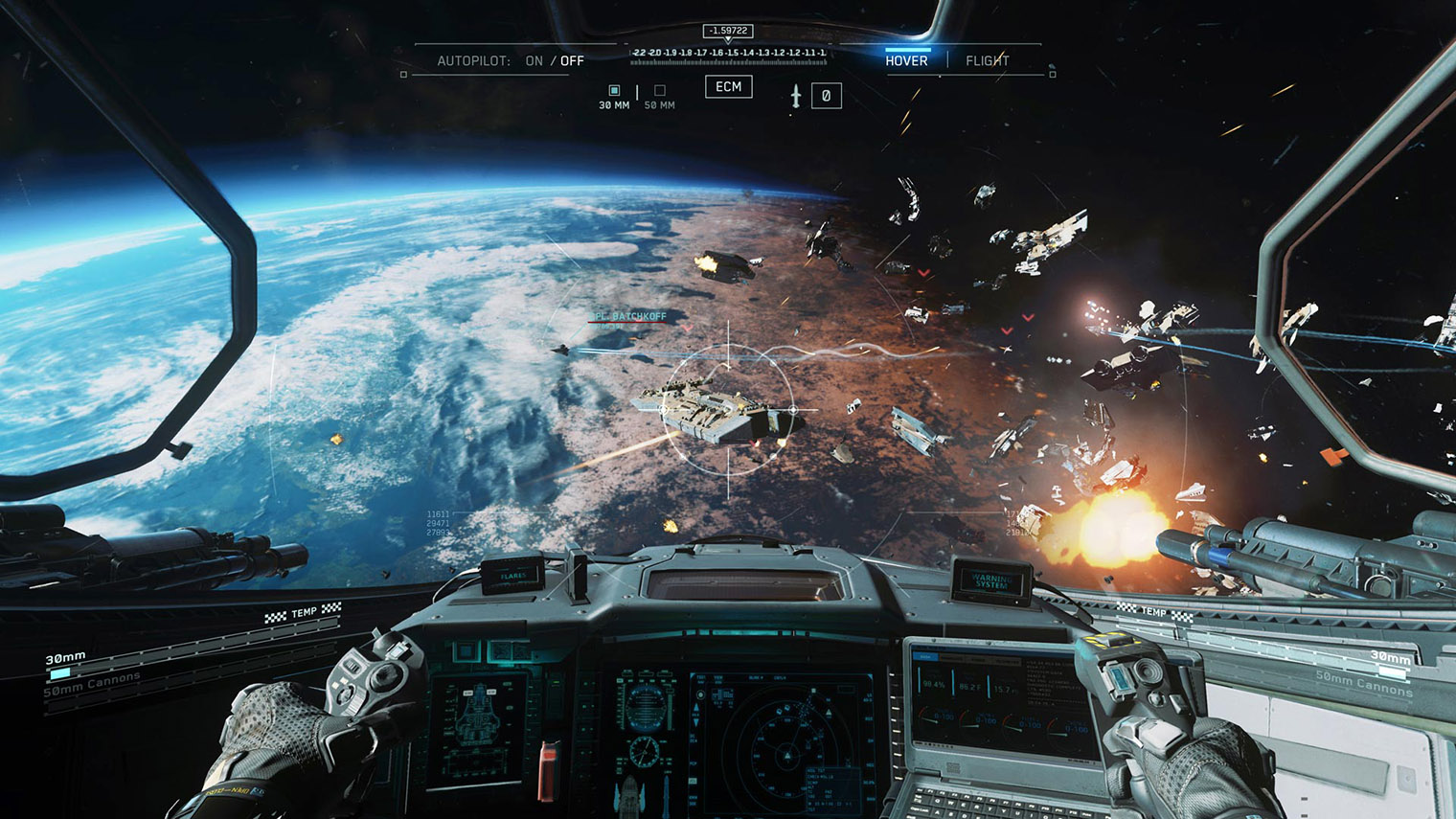 В Infinite Warfare перестрелки случаются даже в космосе. Источник: Activision