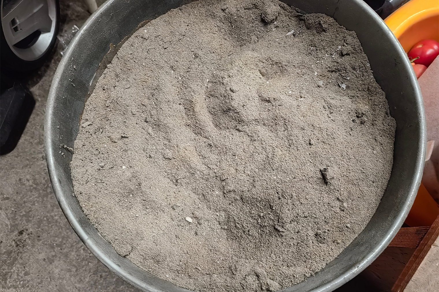 Столько золы получается