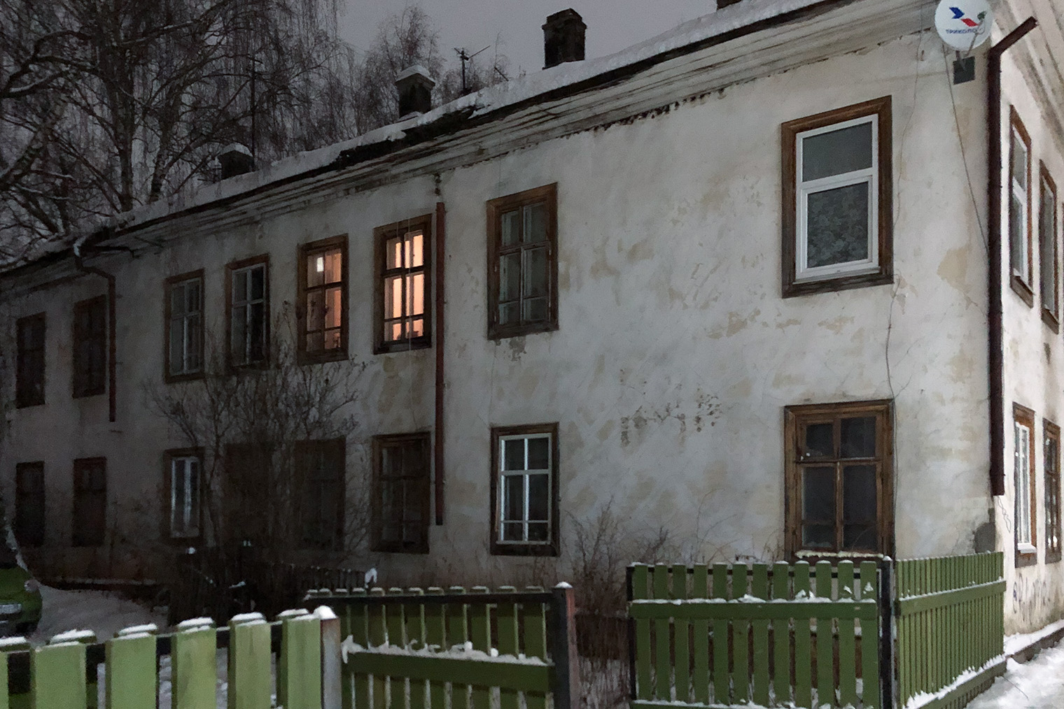 В Великом Устюге много таких домов