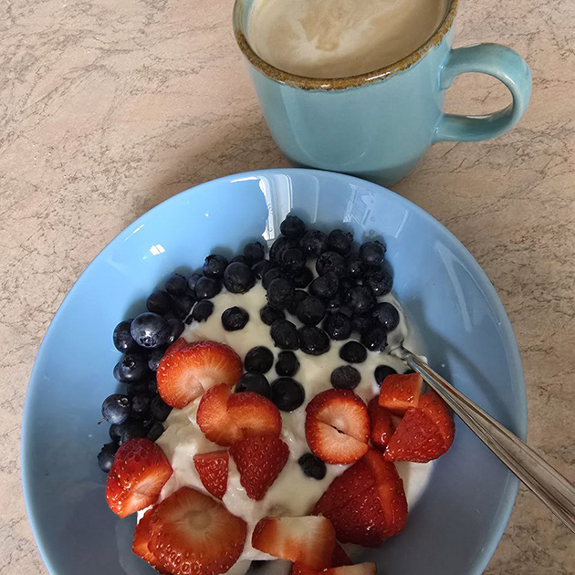 Сегодня у меня суперправильный завтрак