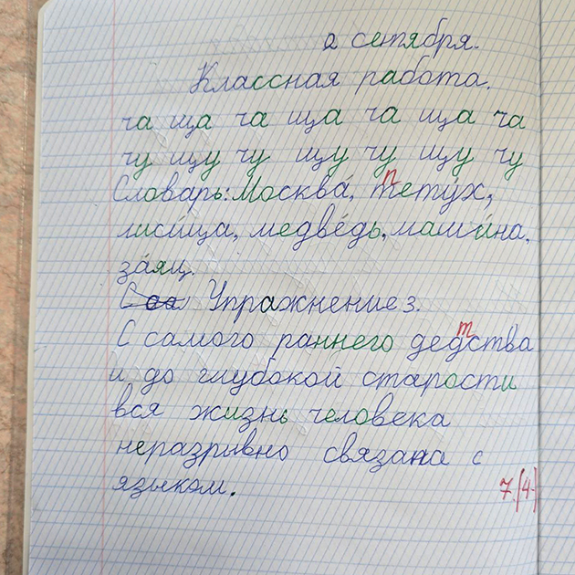 Русский язык явно нужно подтянуть