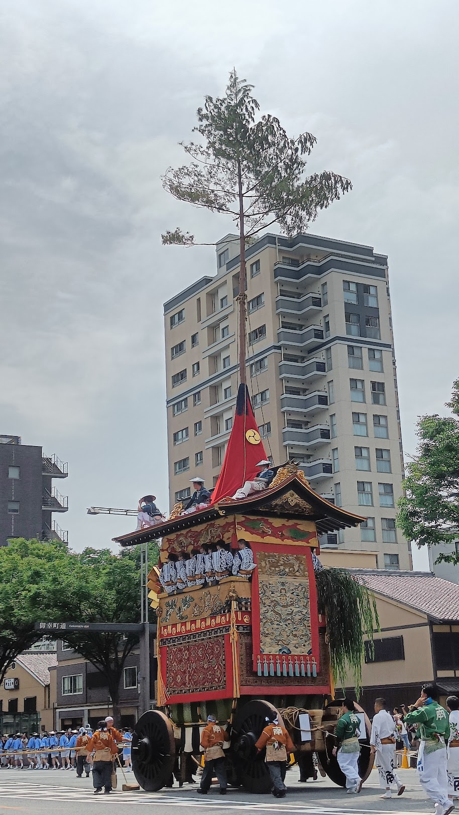 На киотском фестивале Gion Matsuri