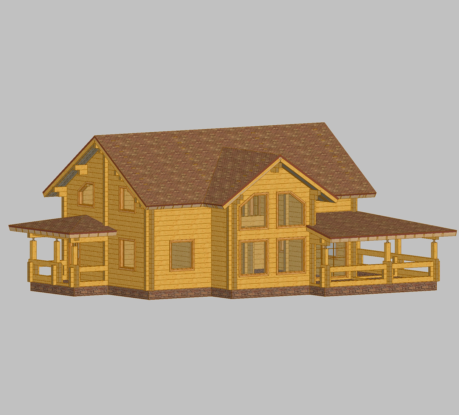 Недорогое строительство деревянного дома: обычное бревно или обычный брус?