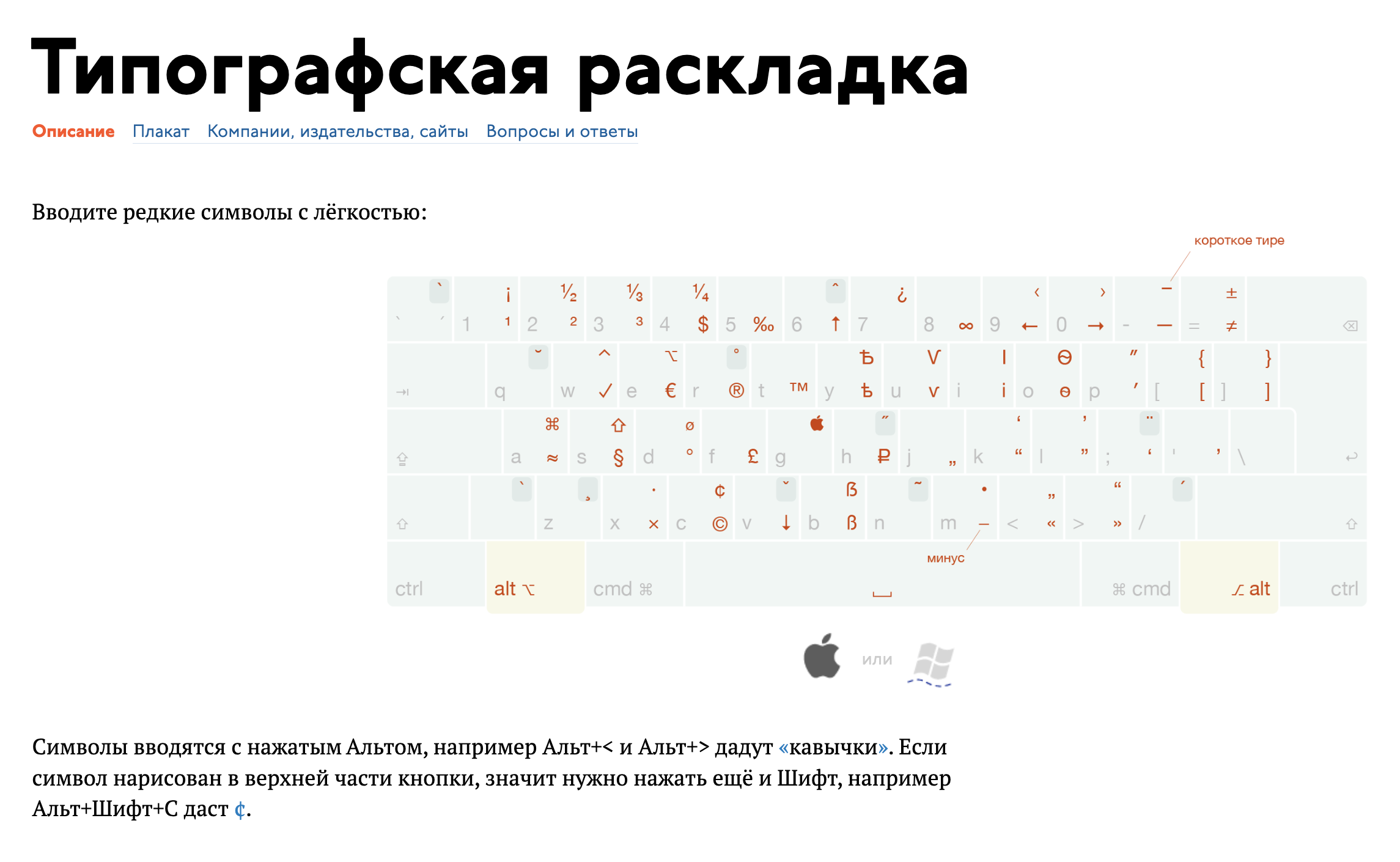 Типографская раскладка — пример собственного проекта в портфолио, хотя автор этого портфолио известный дизайнер, его репутация говорит сама за себя