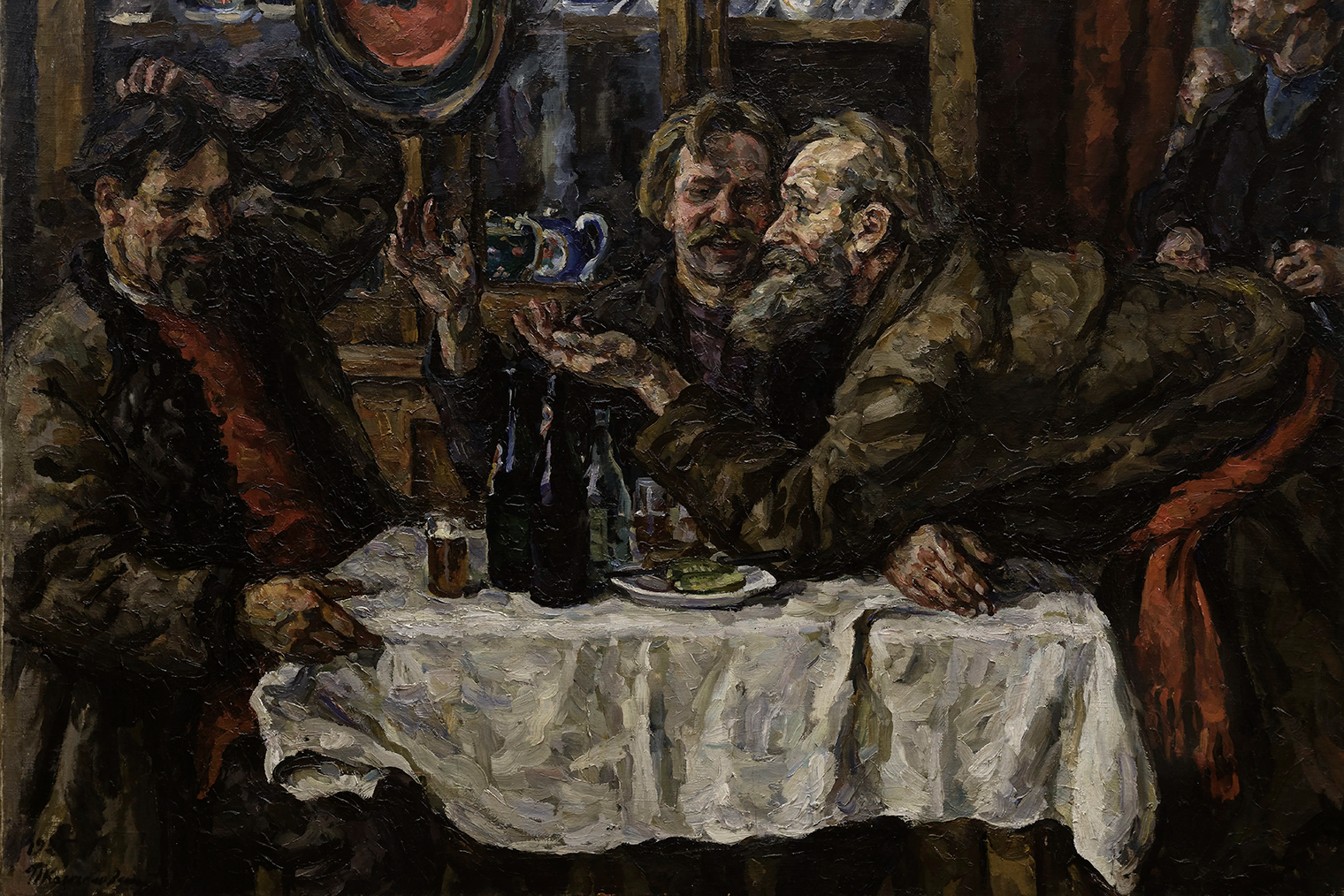 © Петр Кончаловский, «Новгородцы», 1925 / Русский музей