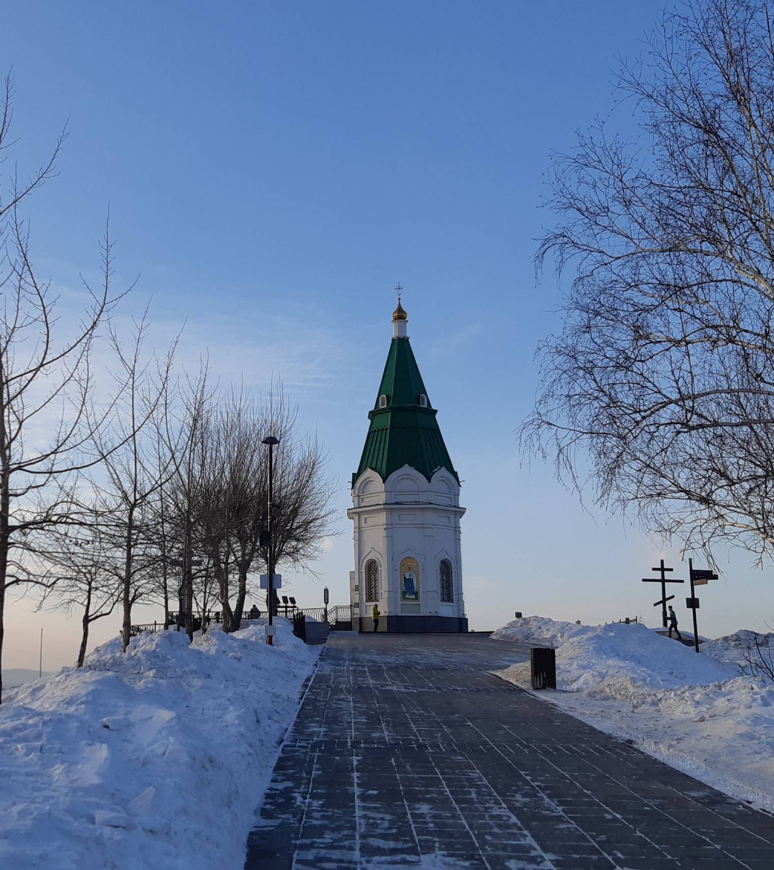 Фотоальбом: как я посмотрела Красноярск за день в январе