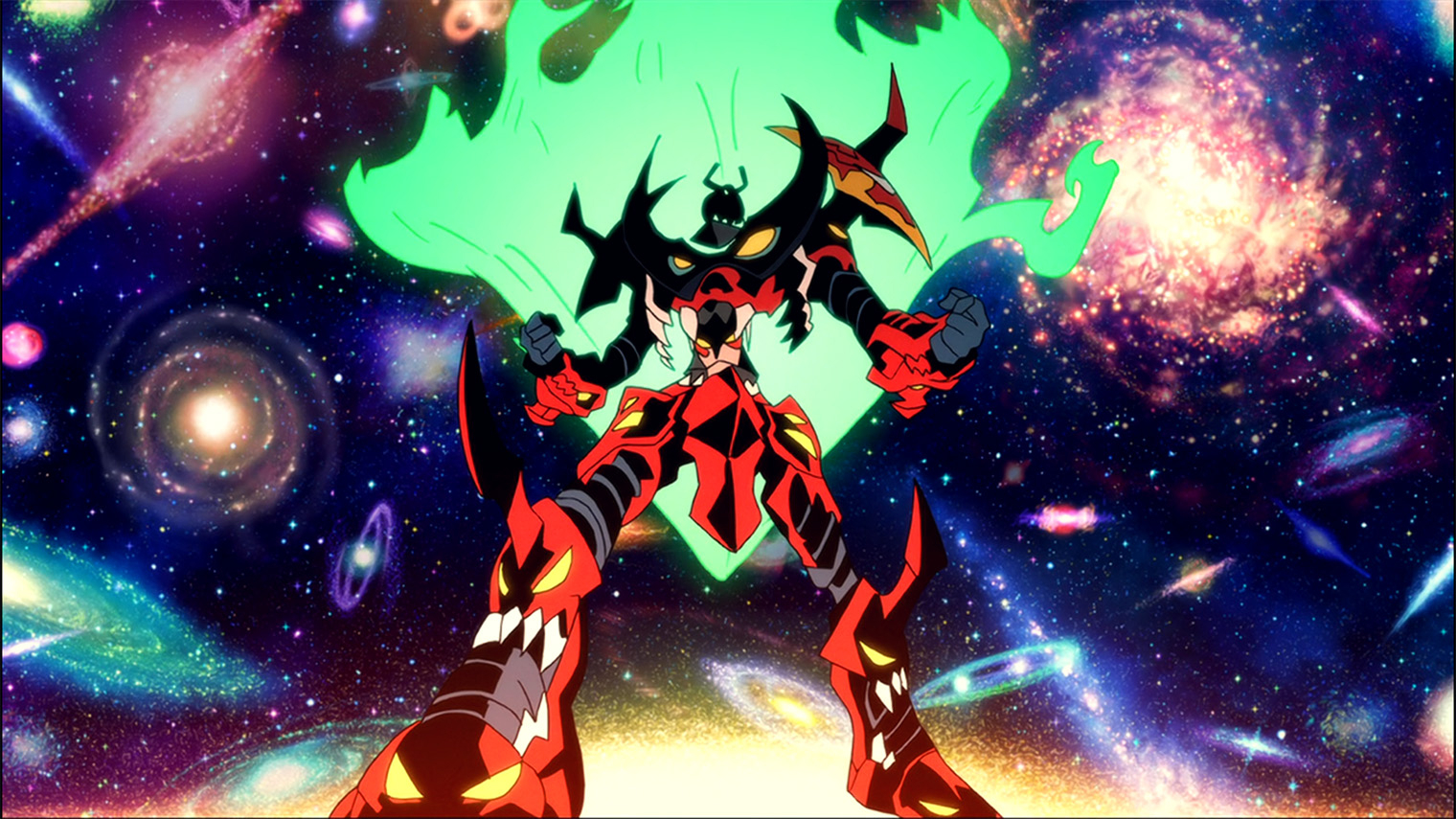 Роботы тут управляются человеческой волей — силой Спирали. Кадр: Trigger