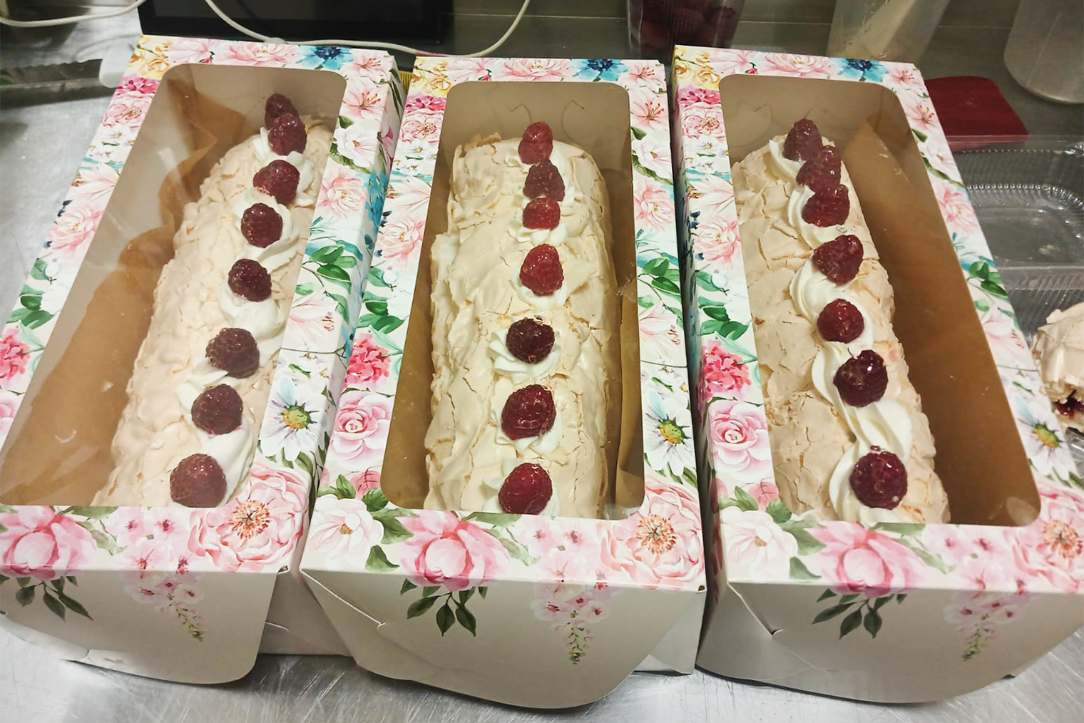 Такие рулеты муж приготовил на заказ