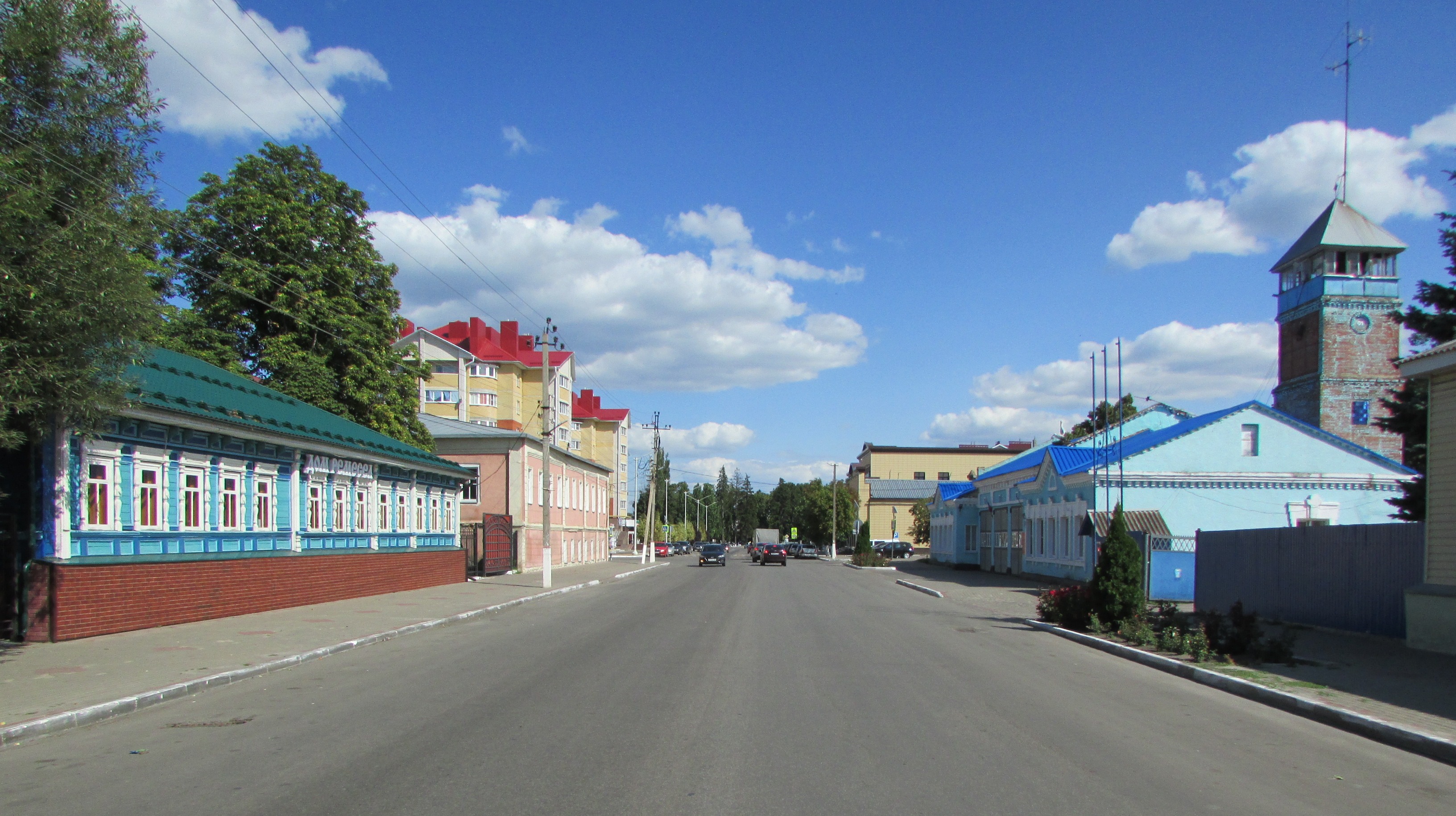 Дом Орлова и пожарная часть