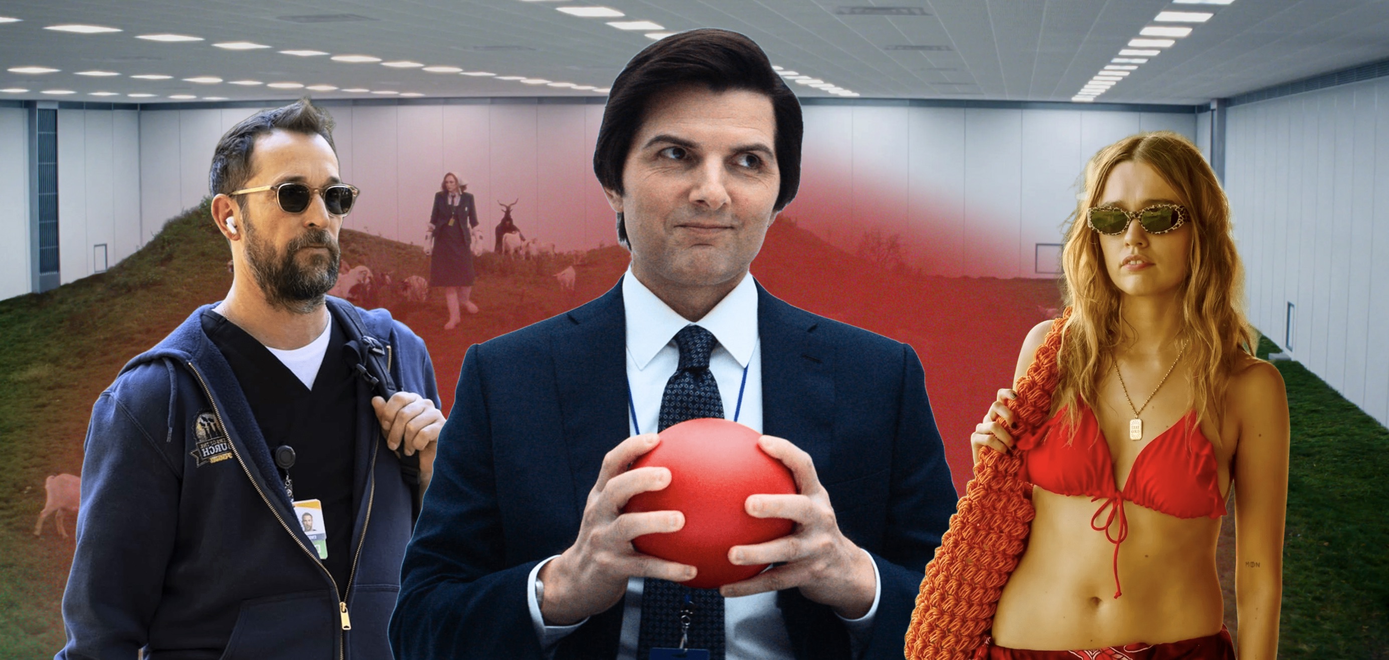 The Pitt / HBO Max, Severance / Apple TV+, The White Lotus / HBO Max