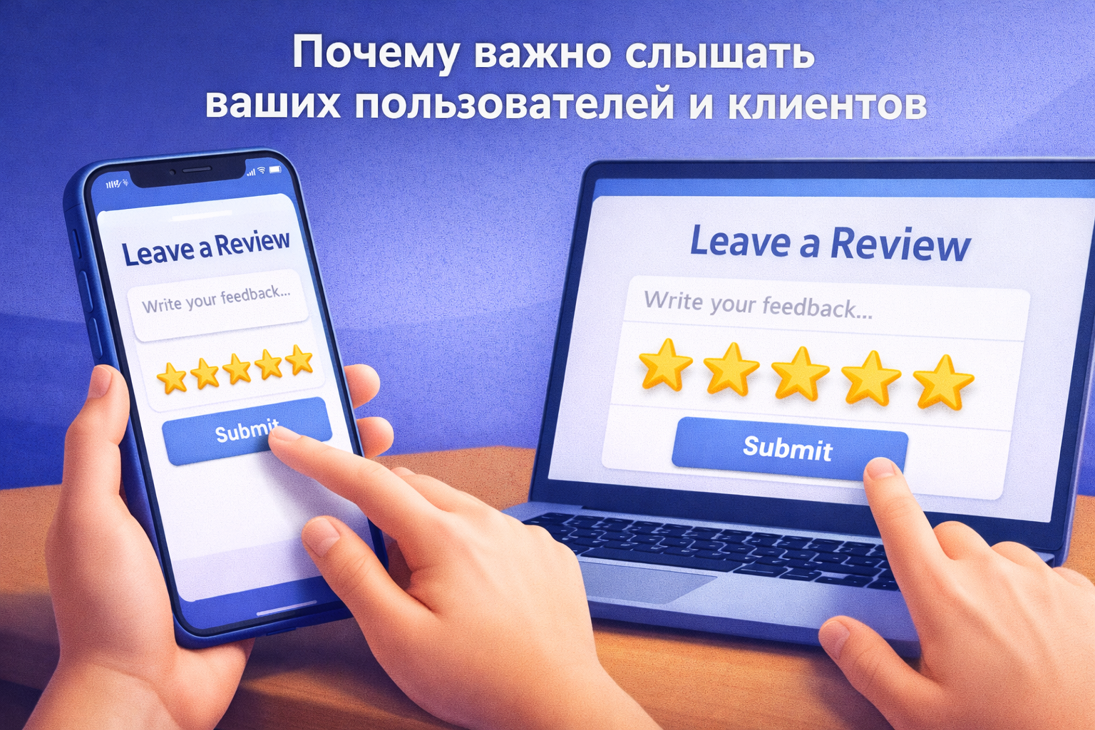 Почему важно слышать пользователей и клиентов