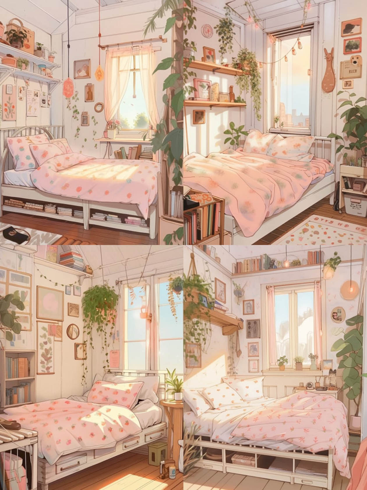 Как бы выглядела комната в аниме Наоко Такэути