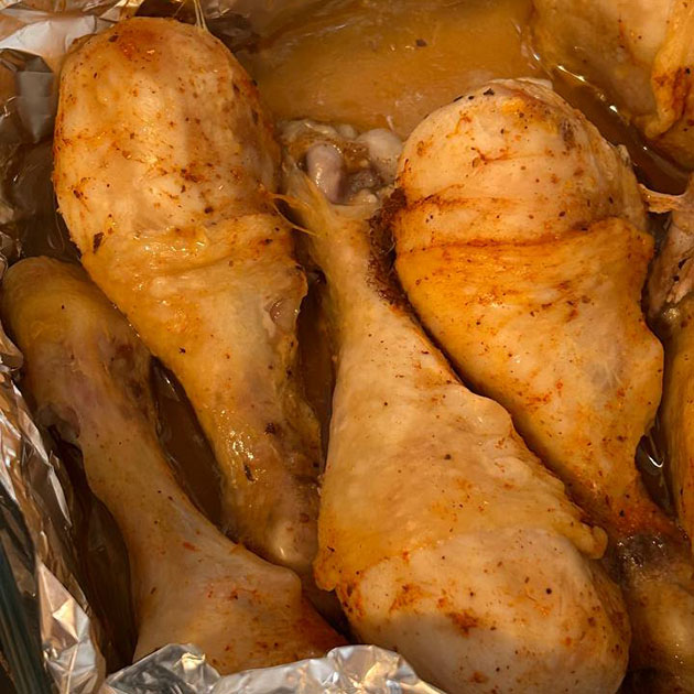 Курица на обед