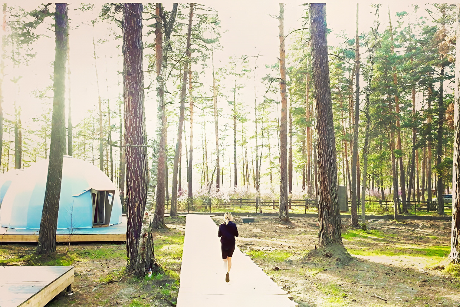 Одно из моих самых живописных рабочих мест