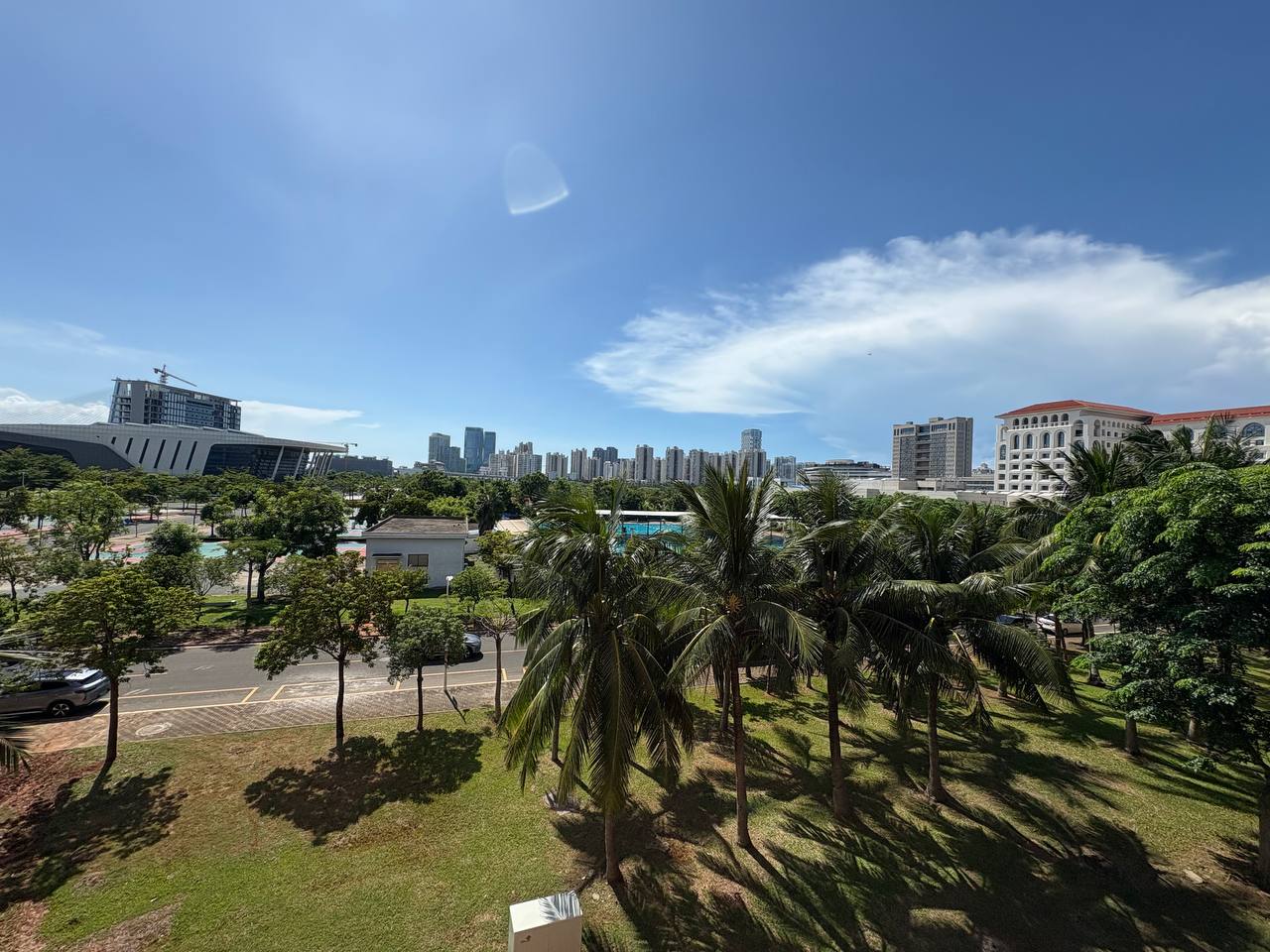 Вид с балкона