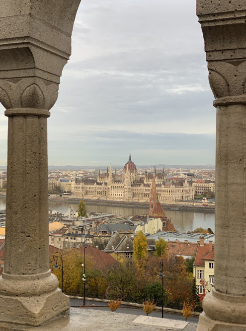 Вид на венгерский парламент захватывает дух