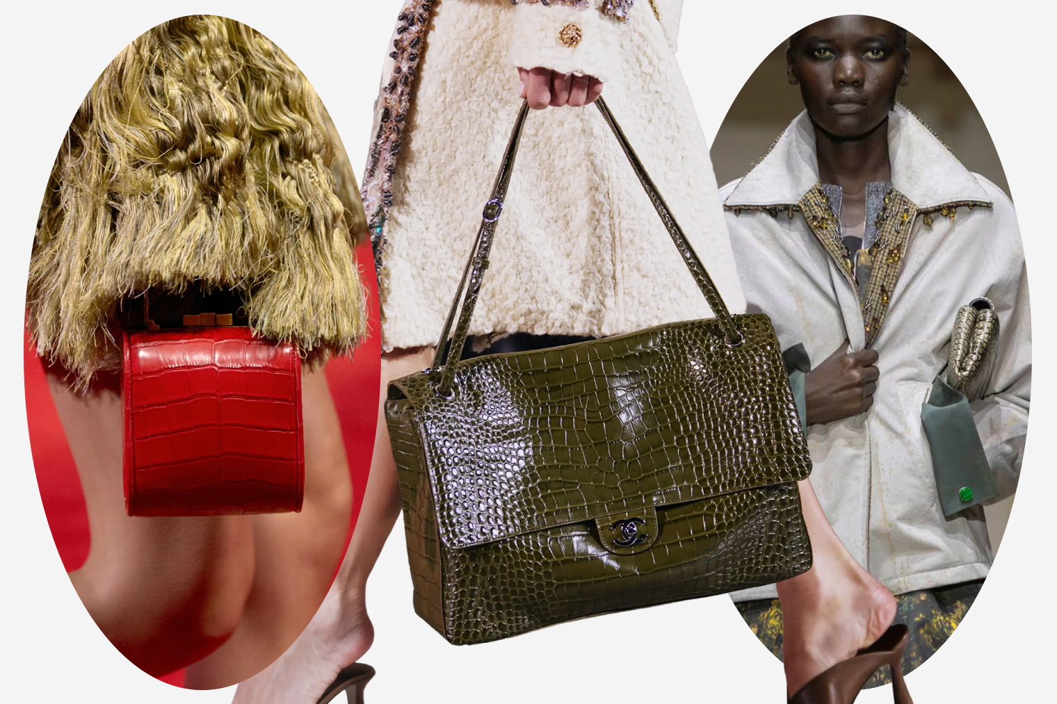 © Chanel, Prada, Bottega Veneta