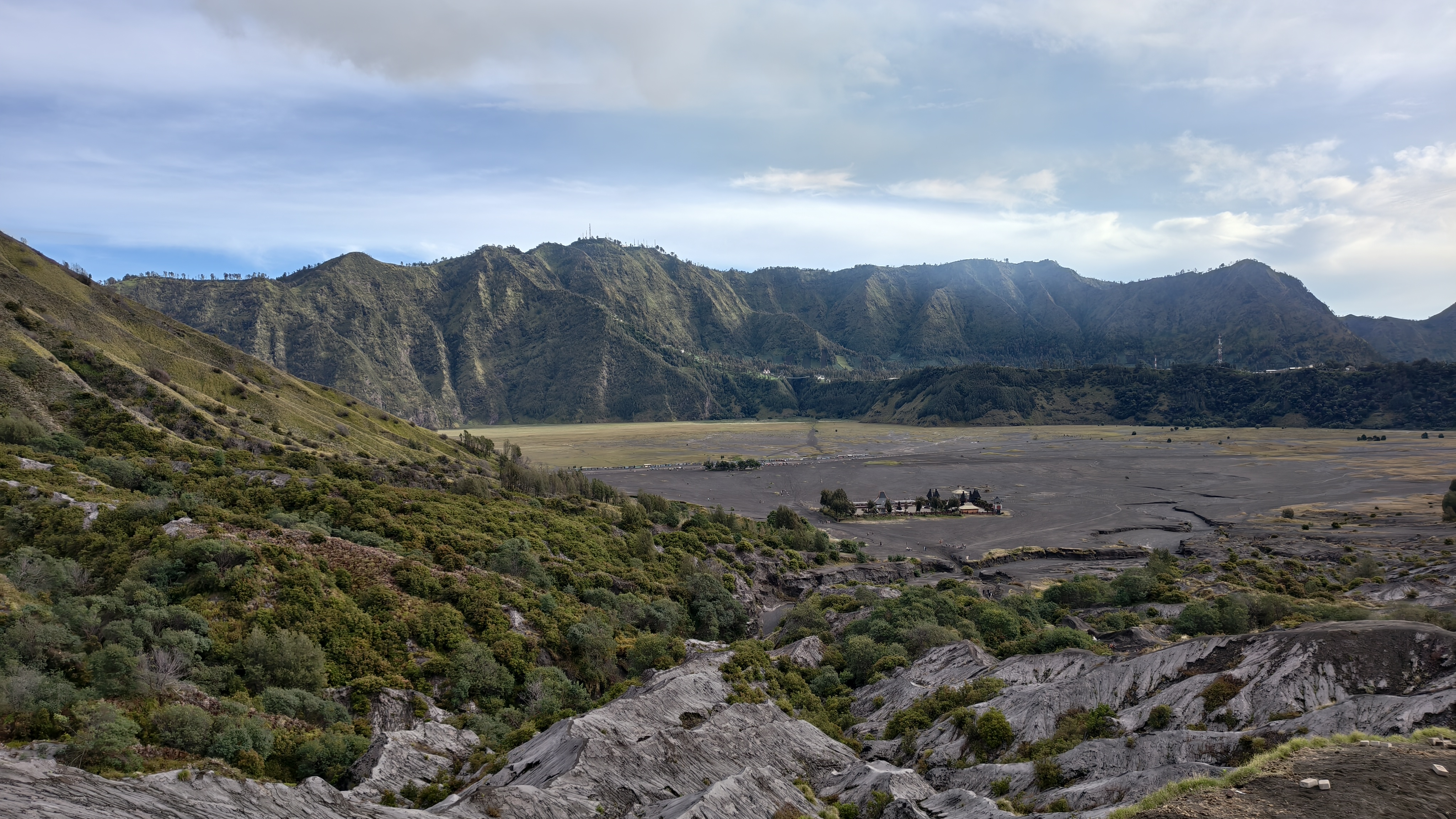 Вид с кратера Бромо