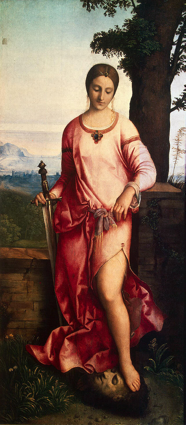 Картина — Джорджоне, «Юдифь», 1504
