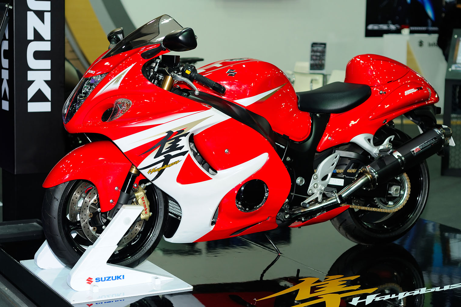 Suzuki Hayabusa — легендарный мотоцикл, один из прародителей всех нынешних гипербайков. Фотография: Marukosu / Shutterstock / FOTODOM