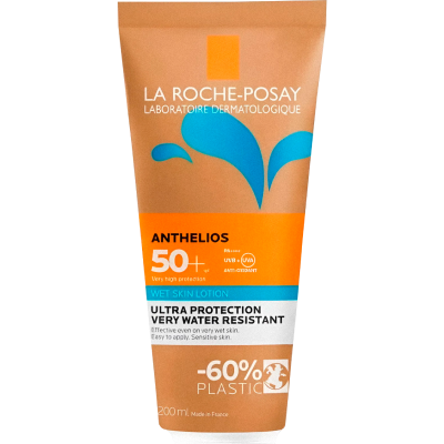 Гель солнцезащитный La Roche-Posay Anthelios с технологией нанесения на влажную кожу SPF 50+