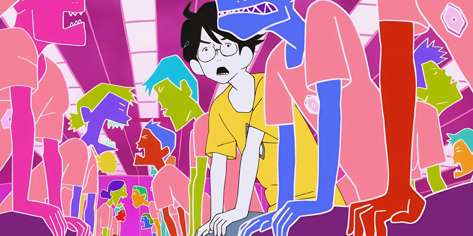 Студенческая жизнь играет яркими красками. Кадр: Madhouse