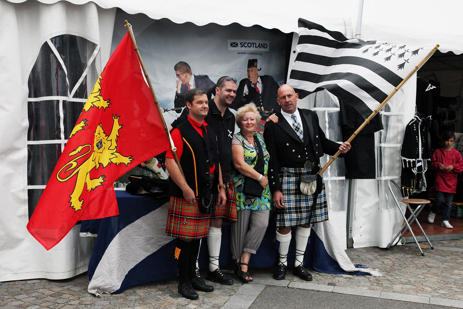 У каждой кельтской нации, как правило, есть свое представительство на фестивале