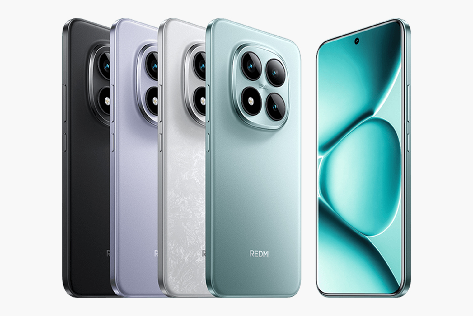 Redmi Note 15 Pro+ выйдет в четырех цветах: черном, фиолетовом, белом и зеленом