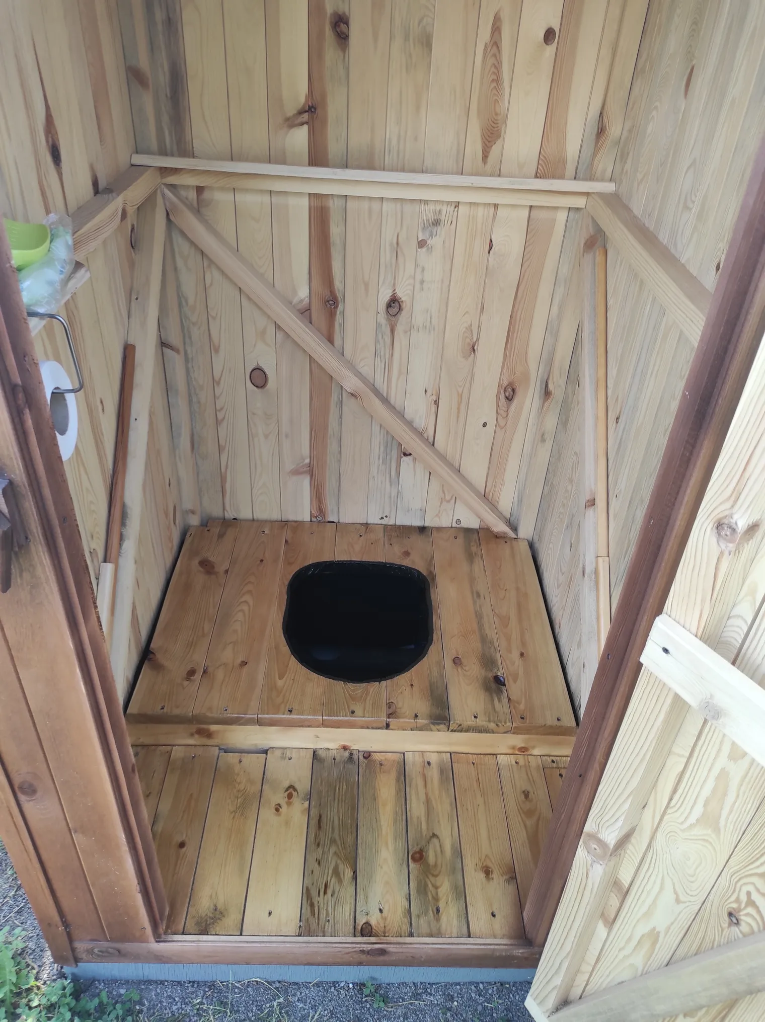 Как мы построил дачный клозет