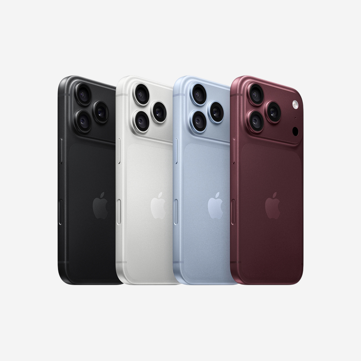 Все цвета линейки iPhone 18 Pro