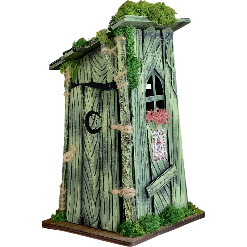 Ночник в виде туалета Шрека