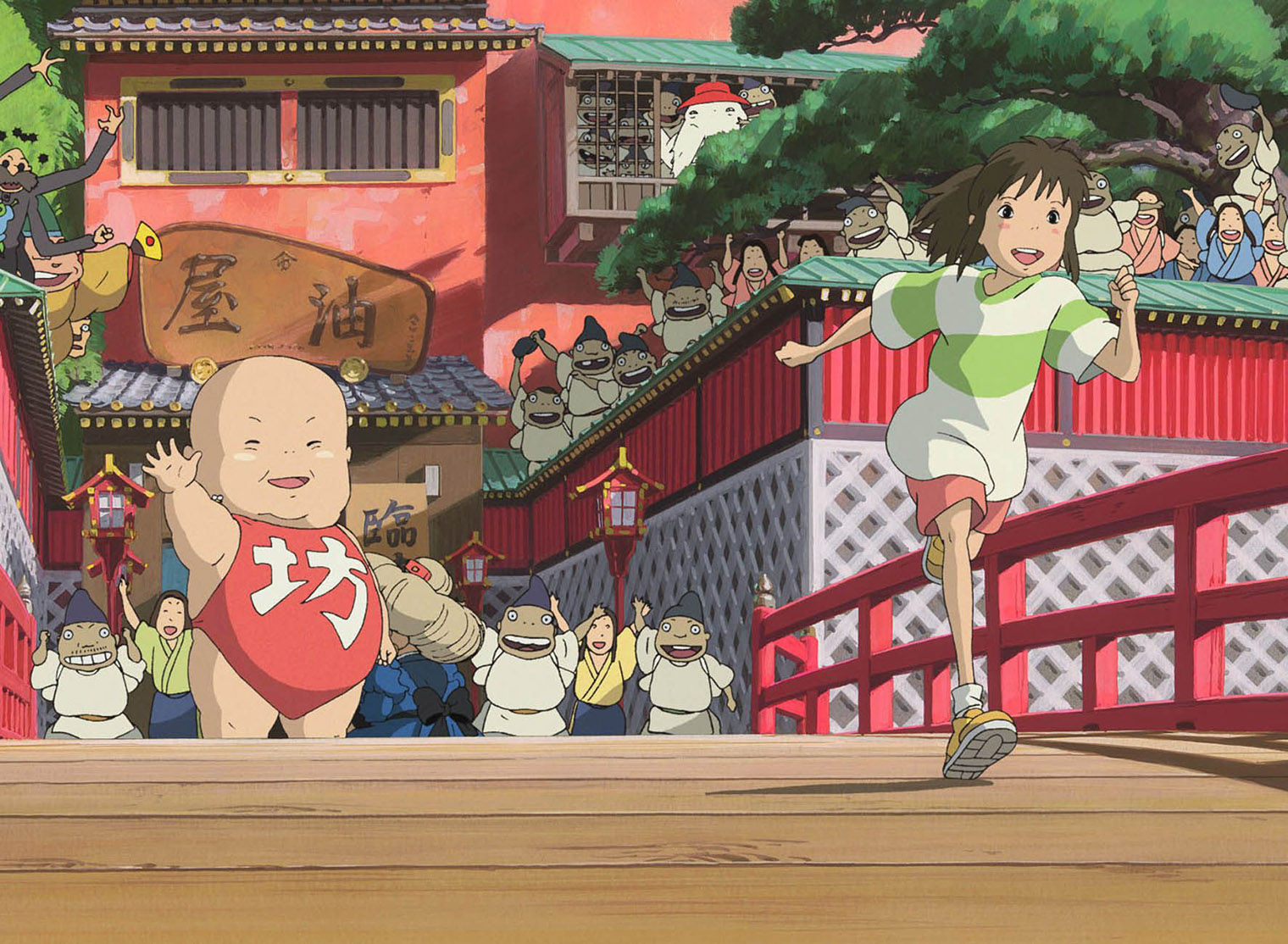Причудливые существа из аниме вдохновлены японским фольклором. Кадр: Studio Ghibli