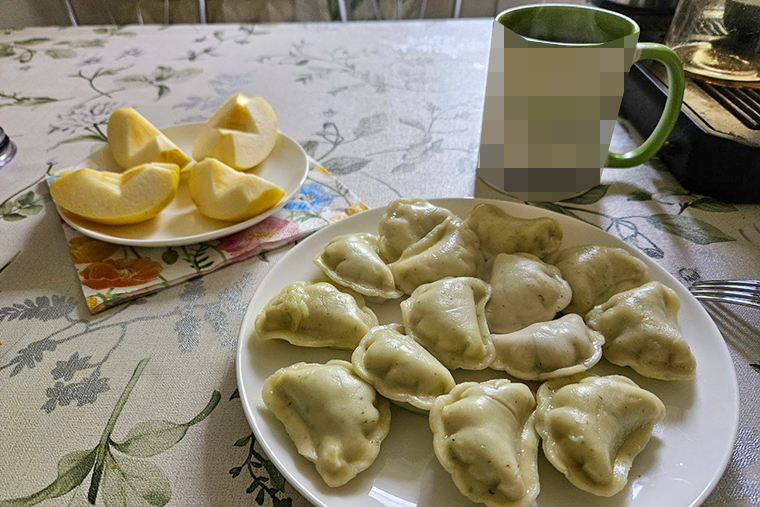 Вареники на обед