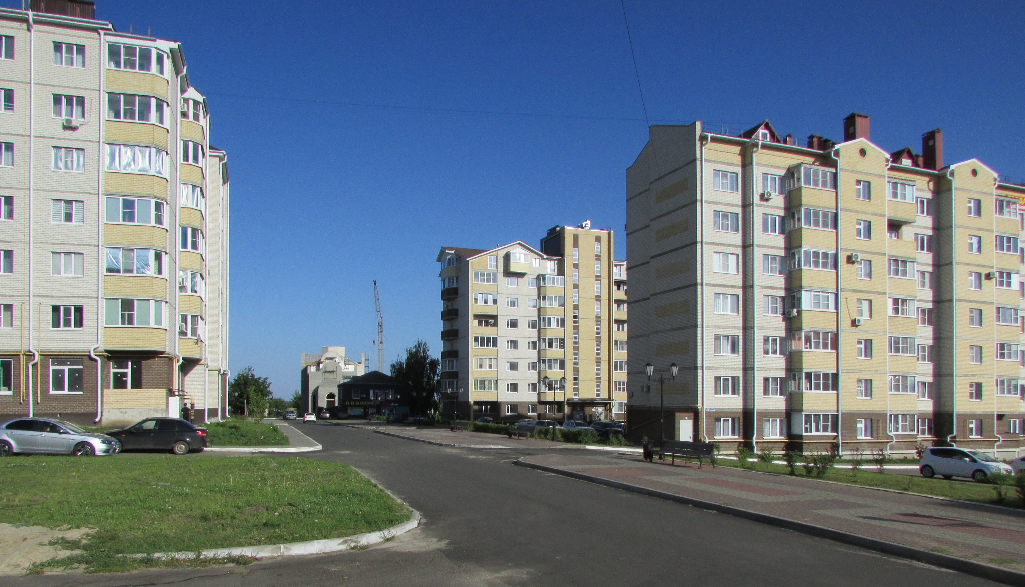 Новый район