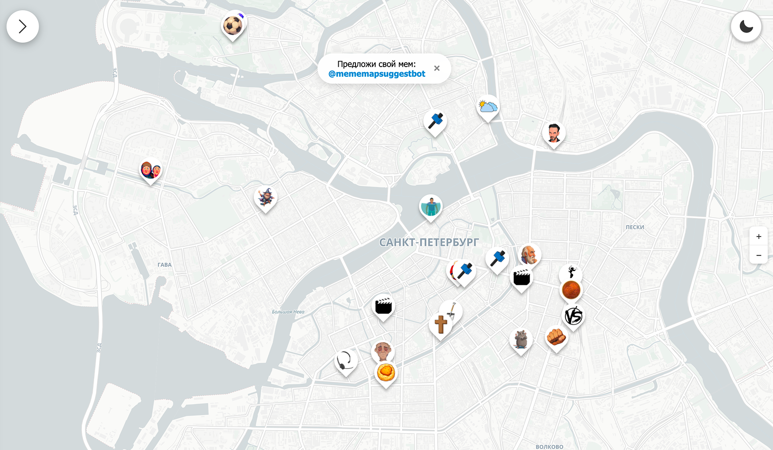 Карта выглядит так