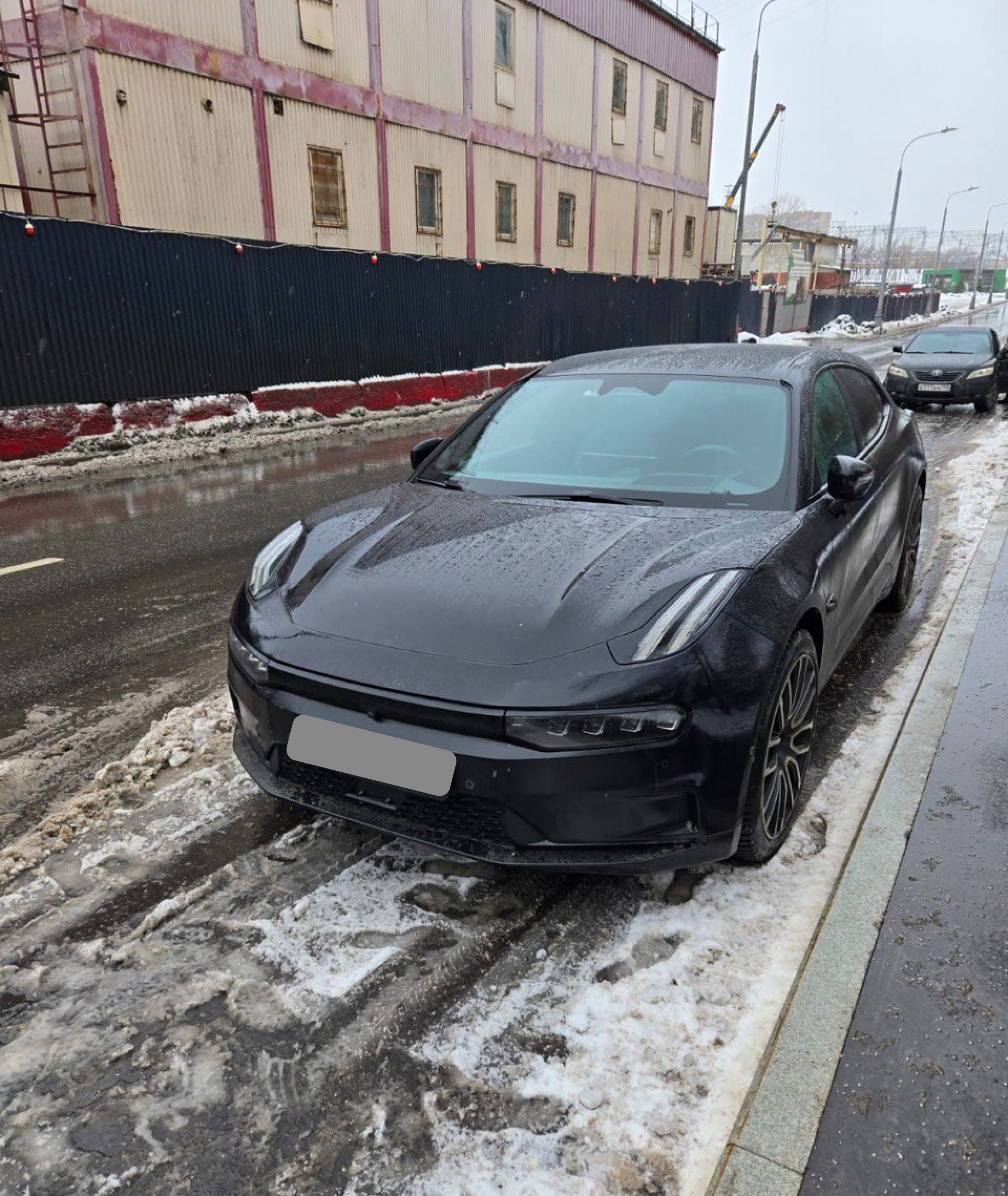 Zeekr на фоне московской зимы:)
