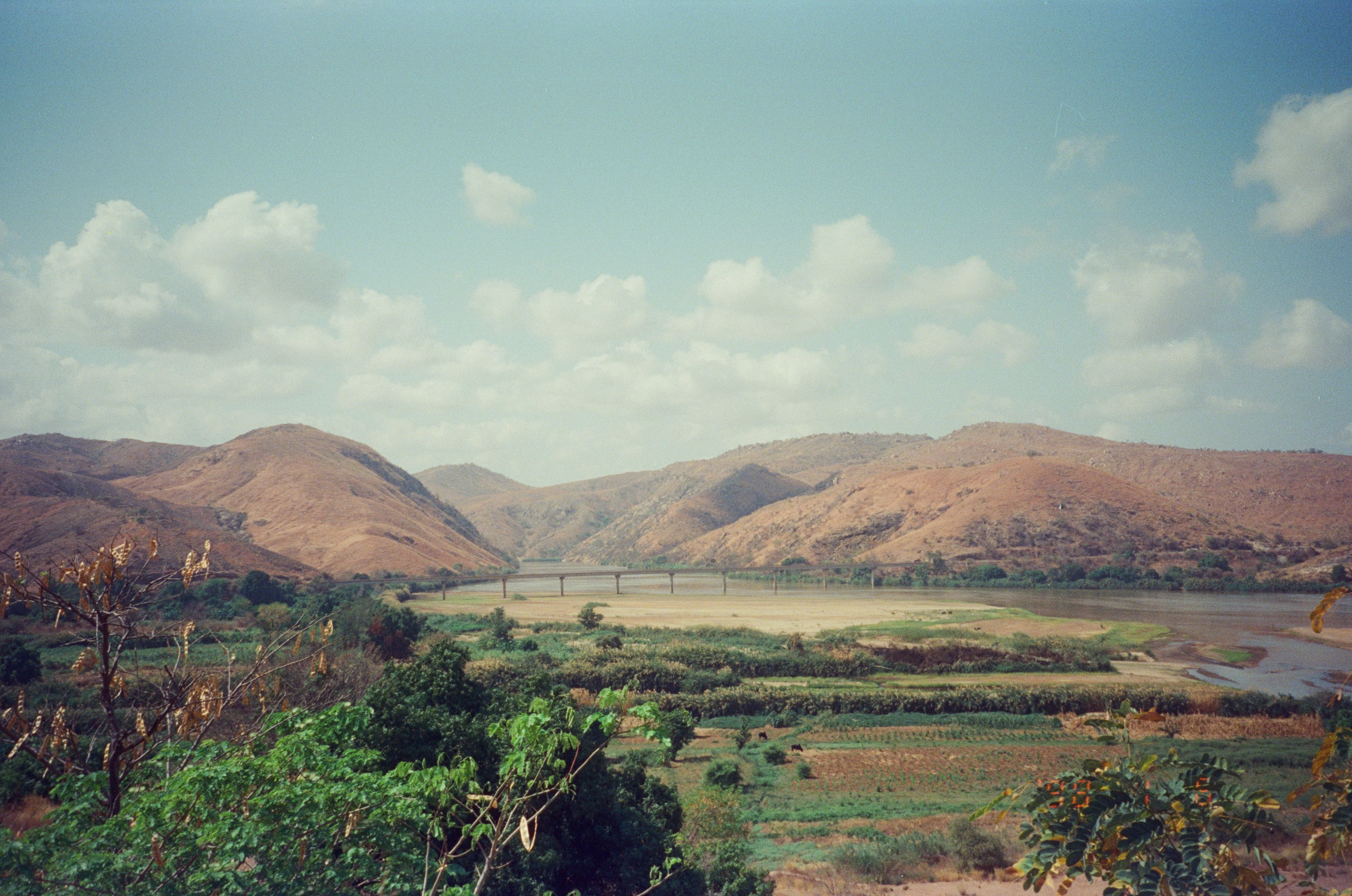 Пейзаж по пути на запад
