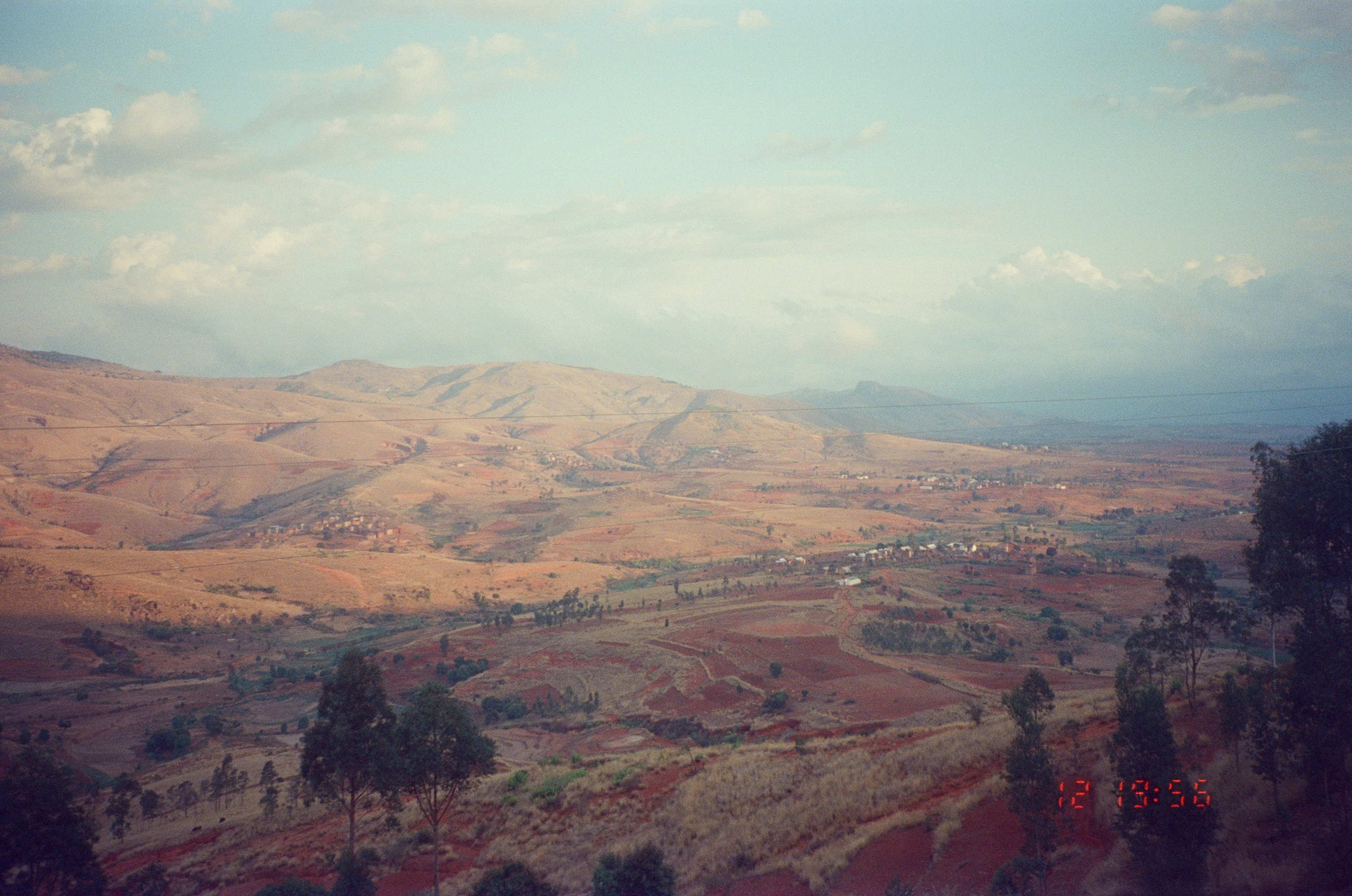 Типичный пейзаж высокого плато