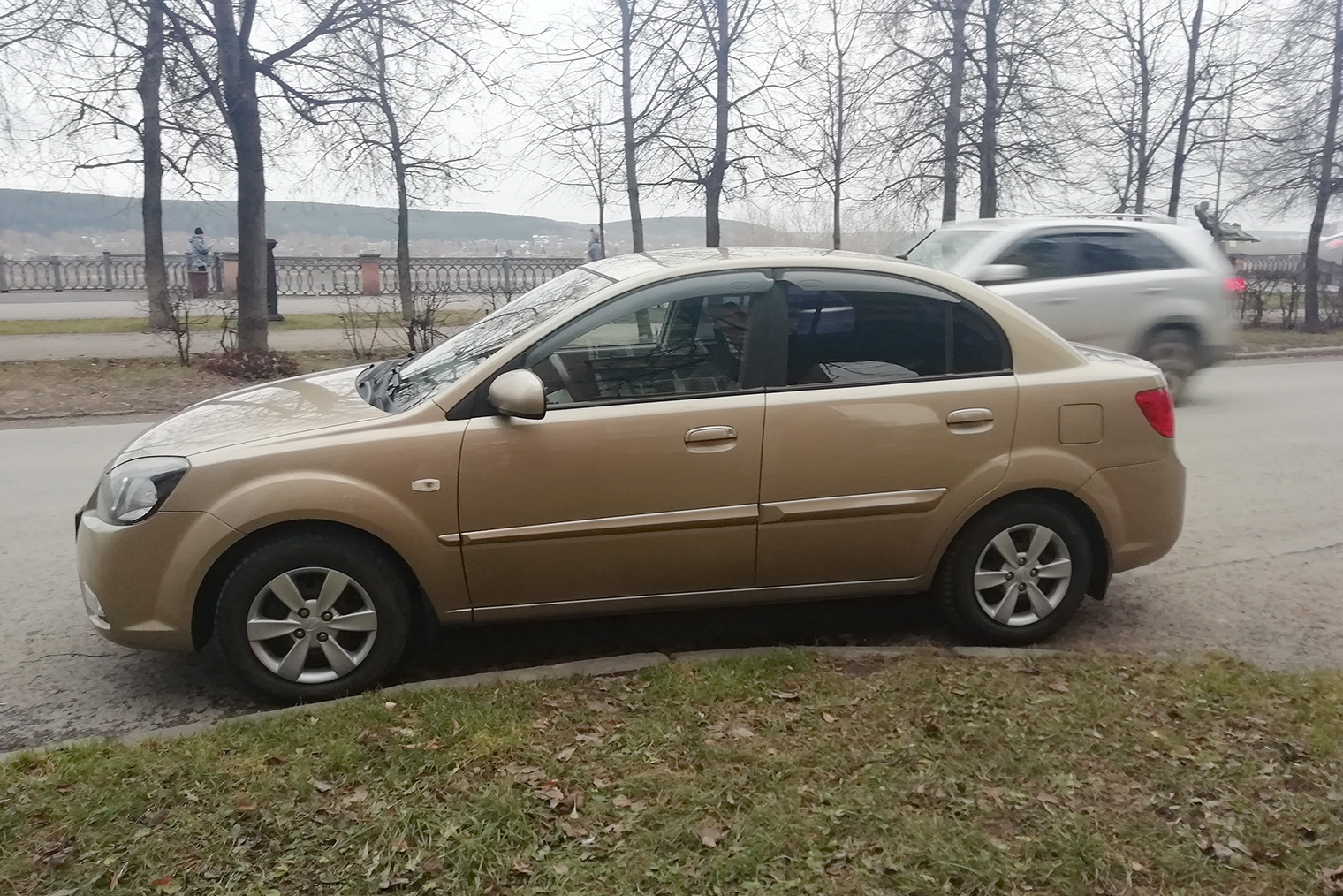 Kia Rio второго поколения после рестайлинга. © Дмитрий Mentis