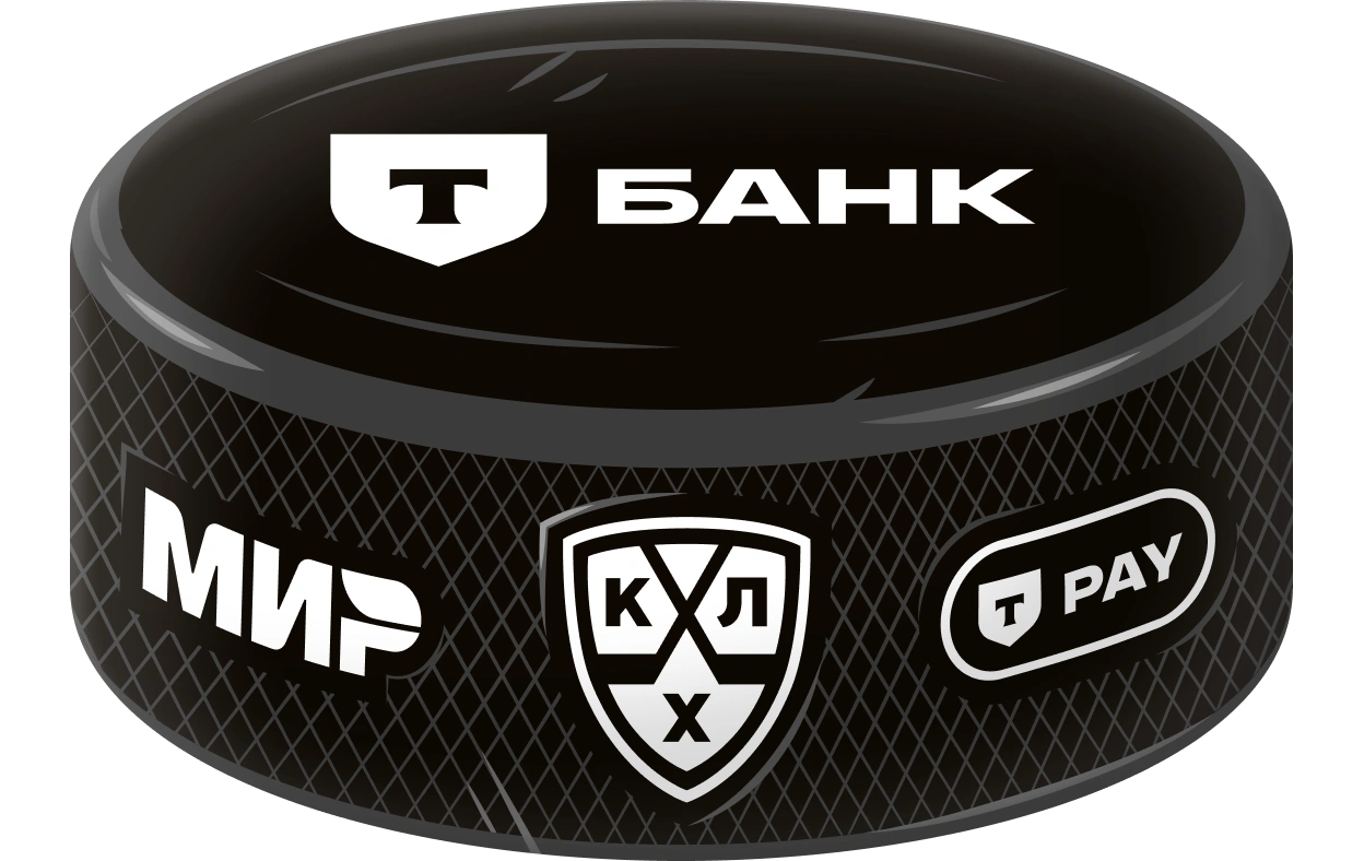 Пример эпоксидного стикера — в виде хоккейной шайбы. © tbank.ru