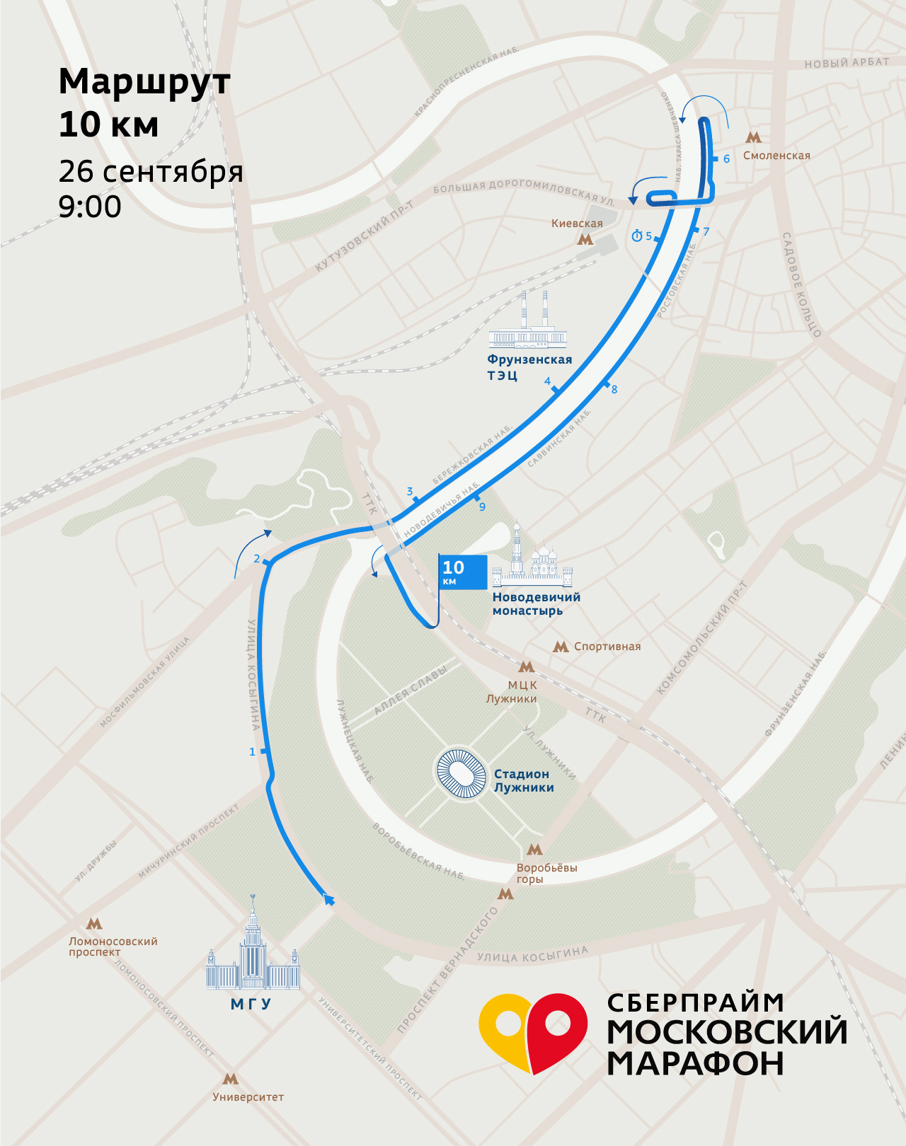 Организаторы предупредили, что маршрут может измениться. © «Беговое сообщество»