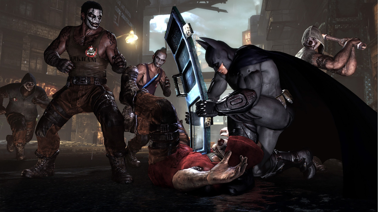 Прорывную механику драк из серии Arkham копировали все кому не лень. © Warner Bros. Interactive Entertainment
