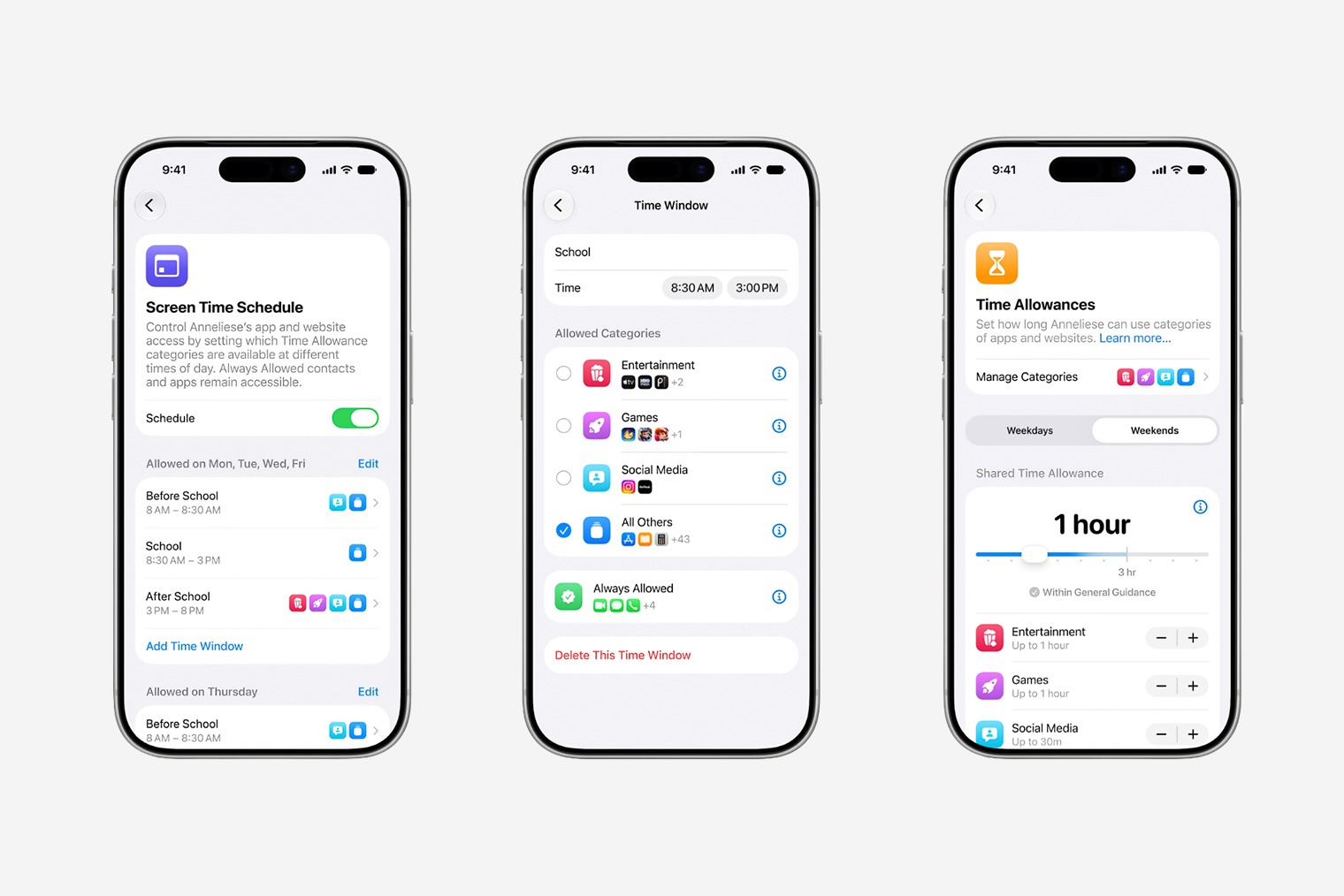 Редактирование настроек можно защитить отдельным паролем © apple.com