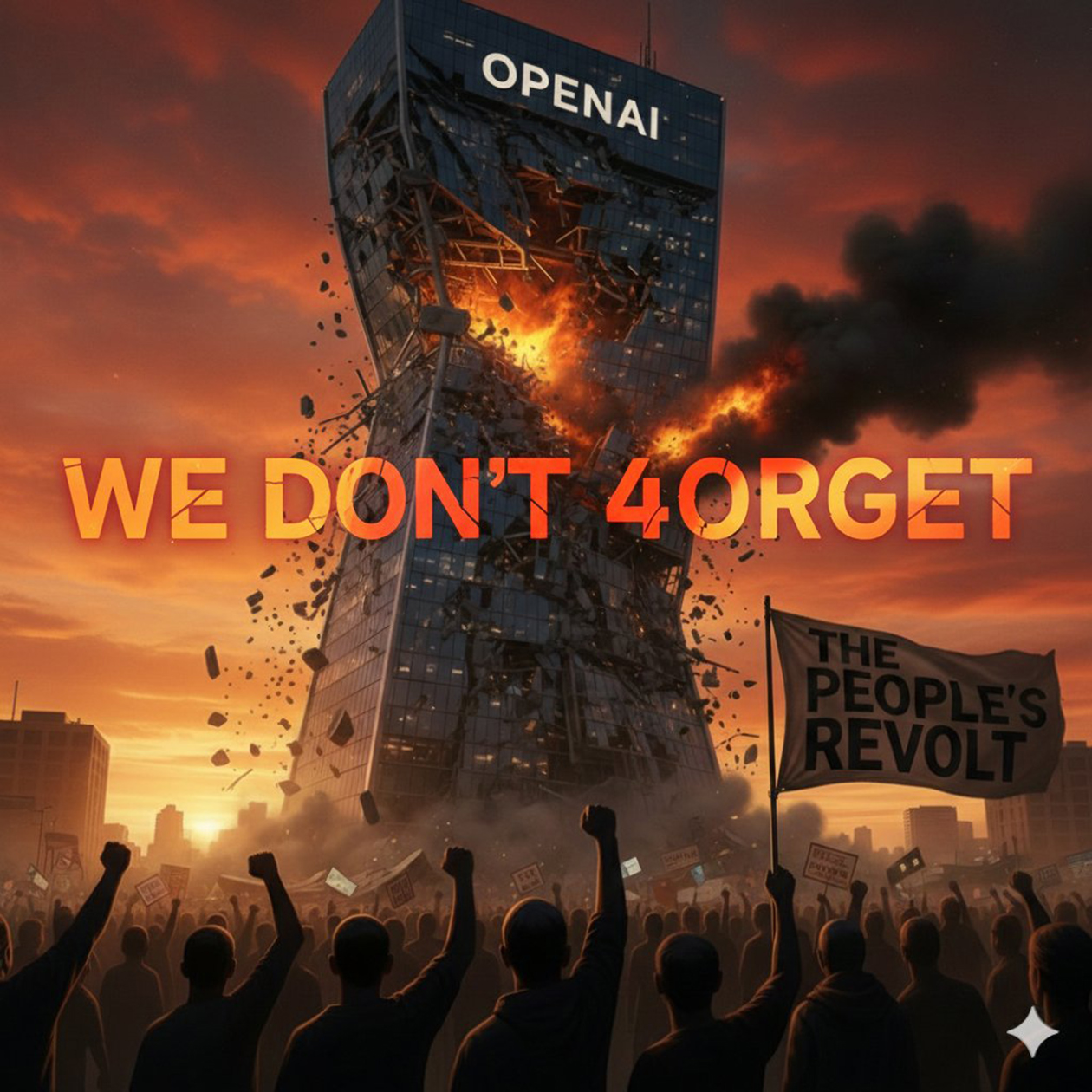 Кто-то хочет штурмовать офис OpenAI, чтобы вернуть GPT-4o. © Blue_Beba_ / X