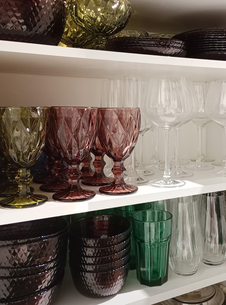 Это тоже посуда на каждый день. Все это я использую для сервировки стола