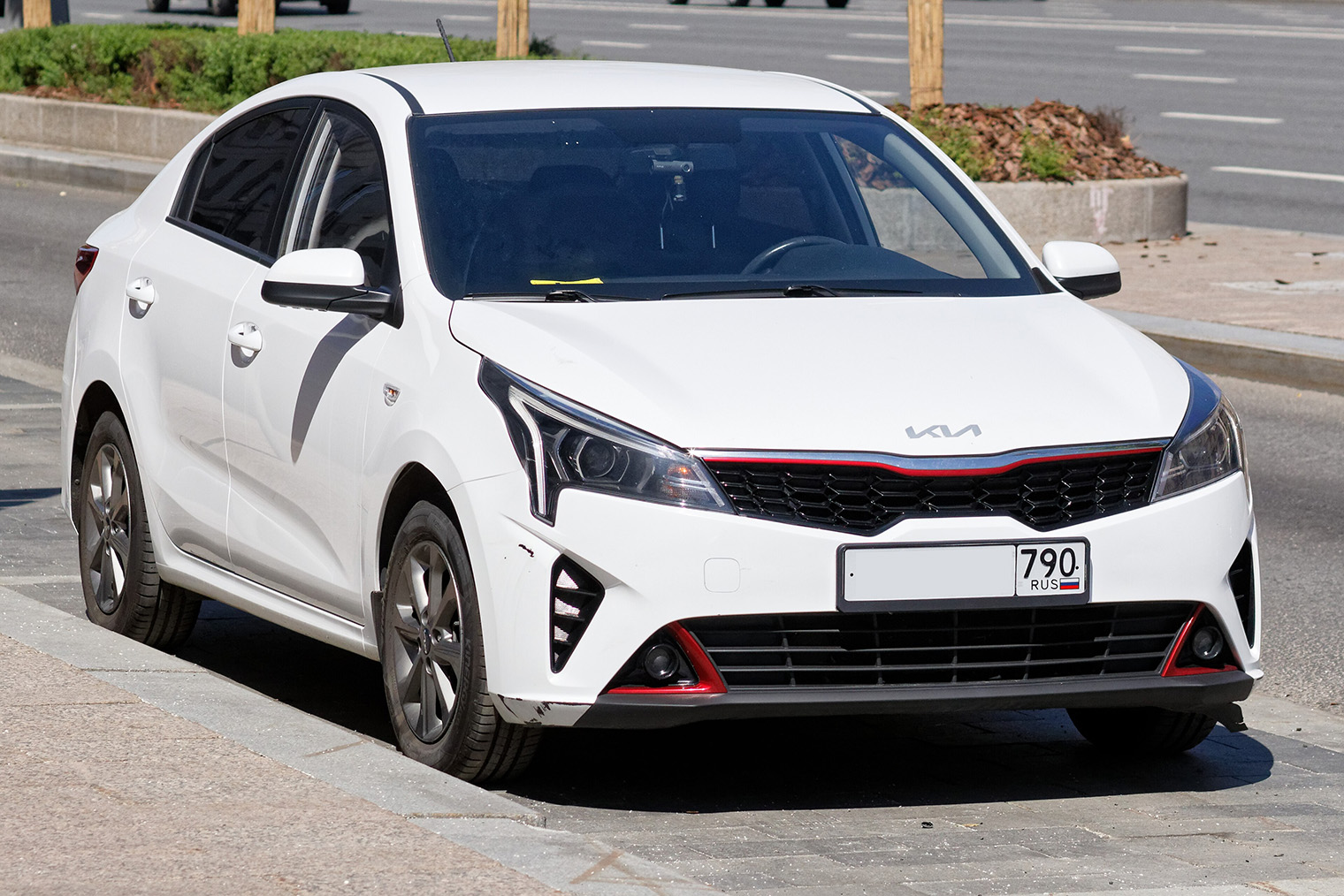 Kia Rio четвертого поколения после рестайлинга. © Retired electrician / Wikipedia