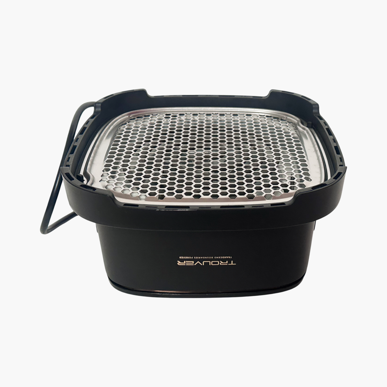 На&nbsp;фото верхняя часть прибора&nbsp;— сам гриль. При&nbsp;готовке металлическая часть сильно нагревается, поэтому мне было тревожно ставить ее&nbsp;на&nbsp;стол, приходилось переворачивать раскаленным элементом вверх