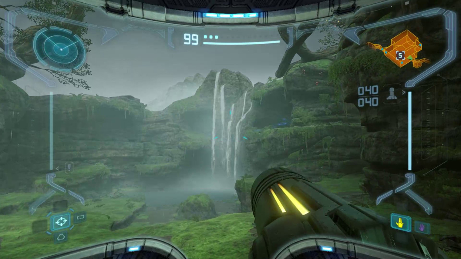 Интерфейс Metroid Prime настолько опередил свое время, что с незначительными изменениями сохранился до четвертой номерной части, вышедшей в 2025 году. © Nintendo